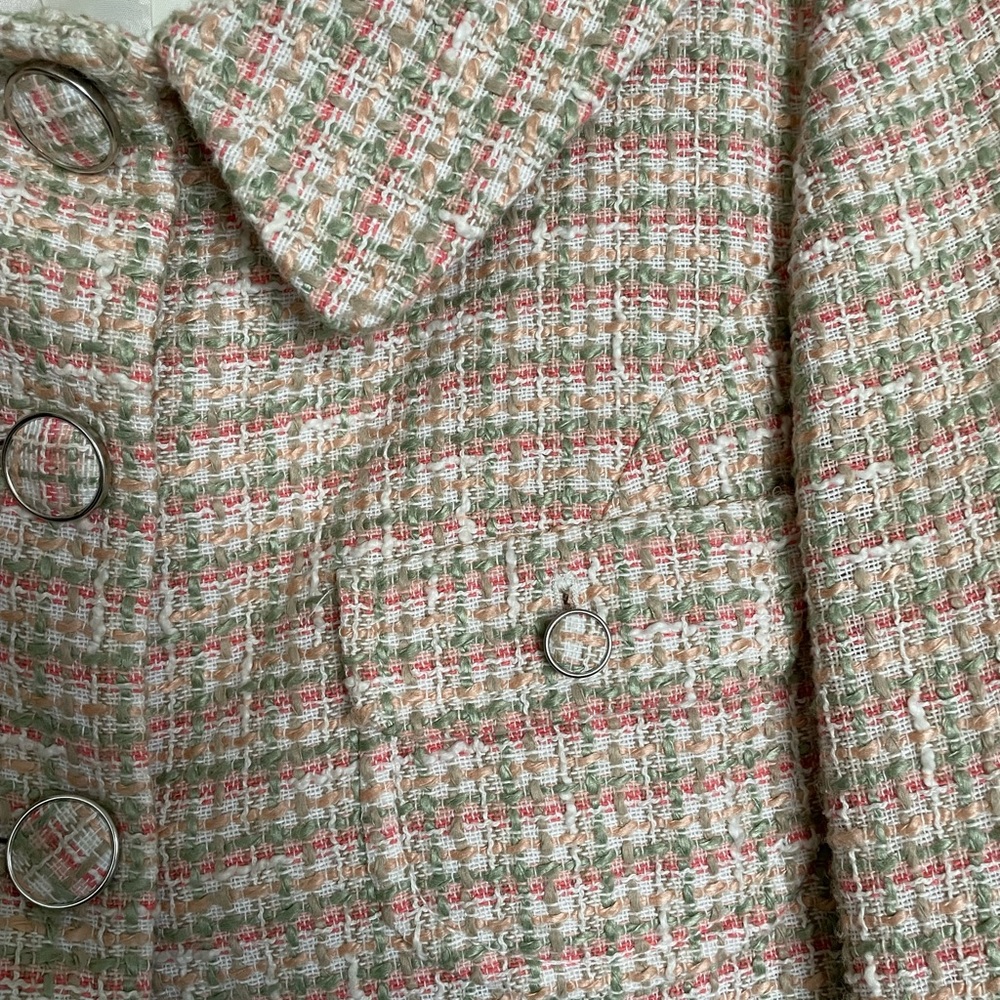 Zara Basic Lined Blazer, Size Us L - image 2